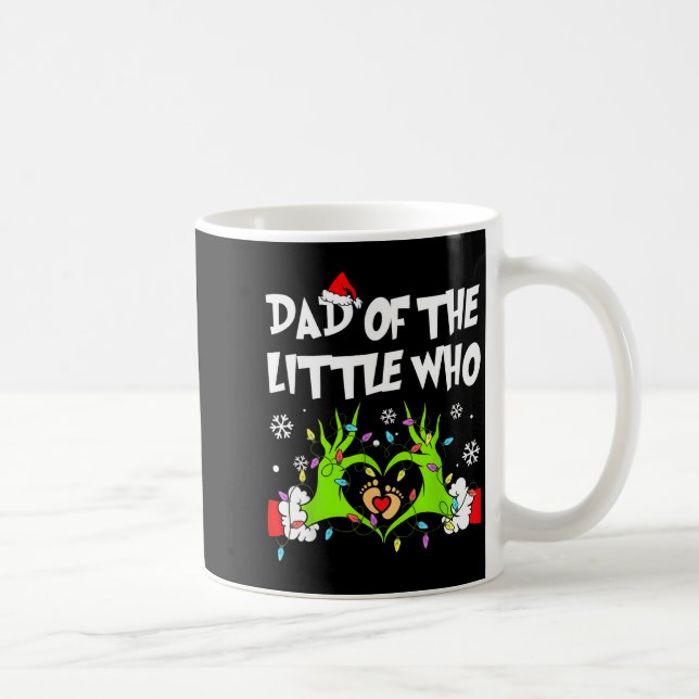 Mug Dad Of The Little Who Funny Christmas Pregnancy An (Droite)