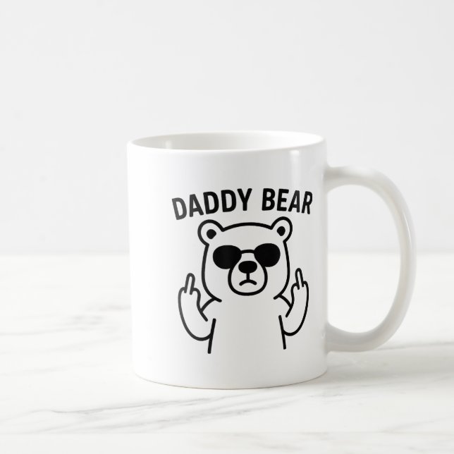 Mug Daddy Bear Funny Gift For Men Boys  (Droite)