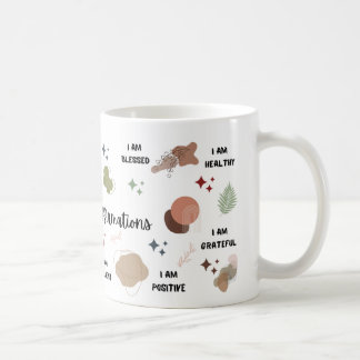 "Mug d'Affirmations quotidiennes - Mug de café mot