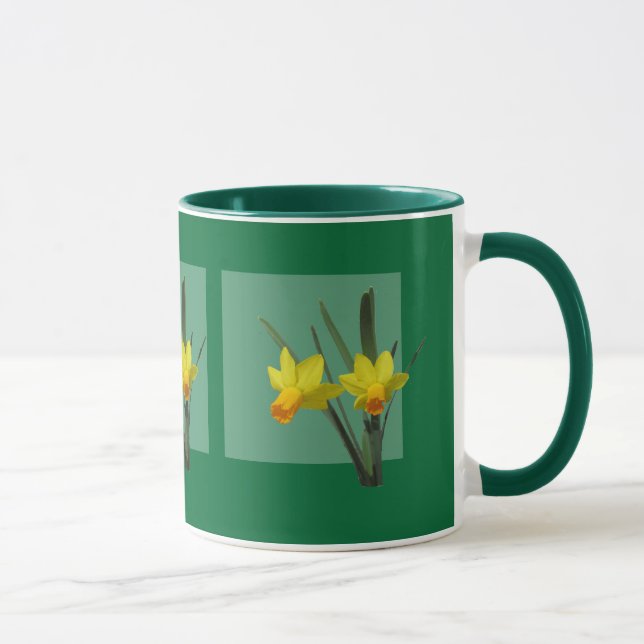 Mug - Daffodiques encadrés (Droite)