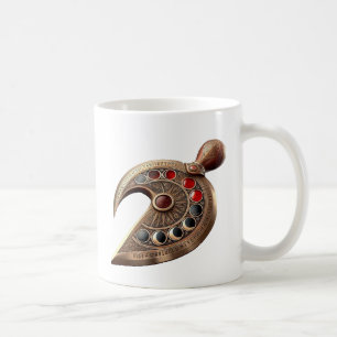 Mug Dague lunaire en bronze Kopis