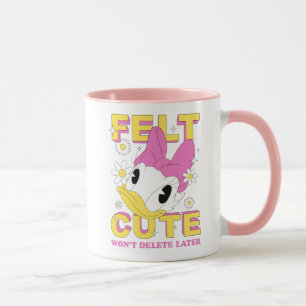 Mug Daisy Duck "Mignonne" Graphisme Floral Rétro