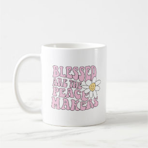 Mug Daisy et les artisans de la paix Slogan