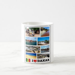 Mug Dakar I Love - Sénégal -