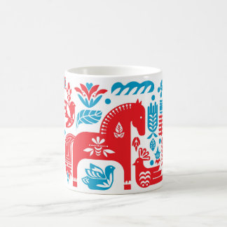 Mug Dala Rouge et Bleu Suédois
