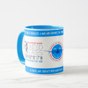 Mug Dallas, Fort Worth, États-Unis élégant