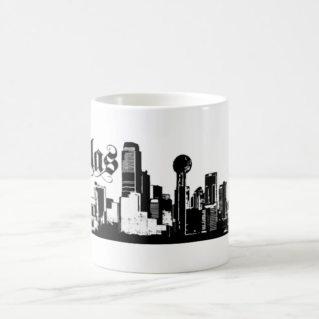 Mug Dallas le Texas mis dessus pour votre ville (Centre)