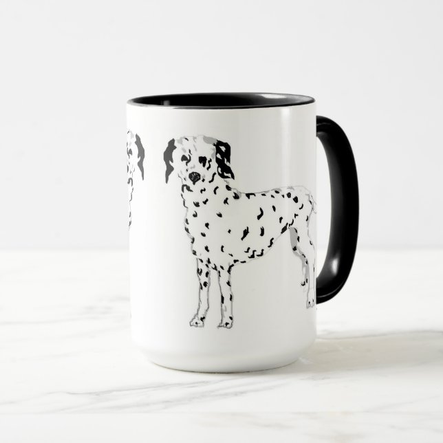 Mug Dalmatian /Sarr (Front Right)