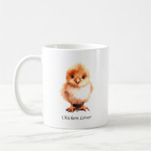 Mug d'amant de poulet - Mug de poulet mignonne