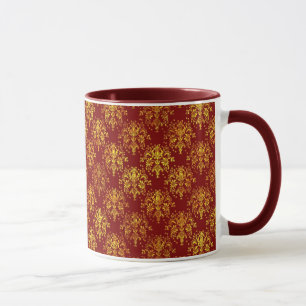 Mug Damassé riche de vacances