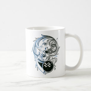Mug Dame Art déco Aquarius
