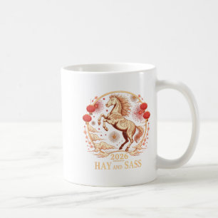 Mug Dame de cheval Sy 2026 alimentée par Hay & S Zodia