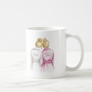 Mug Dame de honneur ? Domestique blonde de petit pain