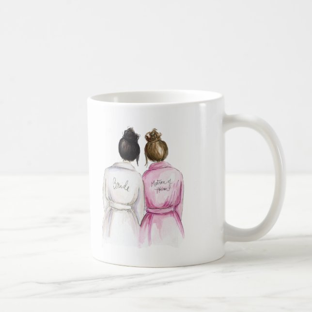 Mug Dame de honneur ? Domestique noire de brune de (Droite)