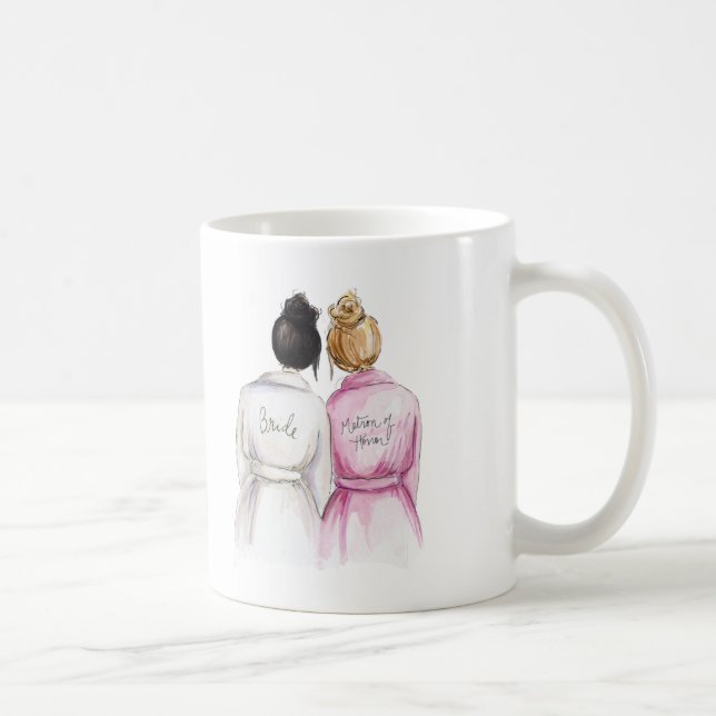 Mug Dame de honneur ? Domestique noire du DK Bl de (Droite)