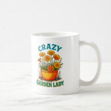 Dame de jardin folle