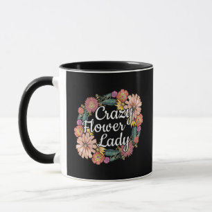 Mug Dame des fleurs folles - Zinnia Gardener
