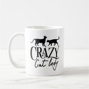 Mug Dame du Crazy Cat