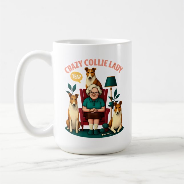Mug Dame du Crazy Collie (Gauche)