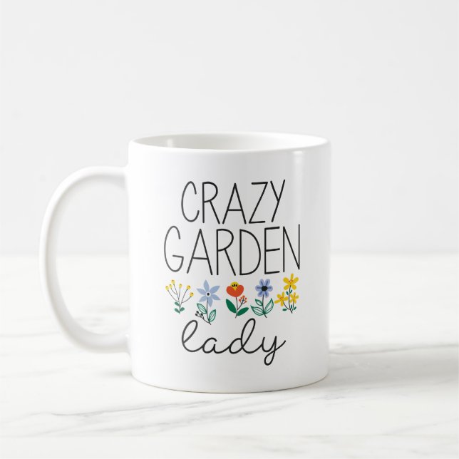 Mug Dame folle du jardin (Gauche)