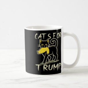 Mug Dames de chat pour Donald Trump 2024 élection sarc