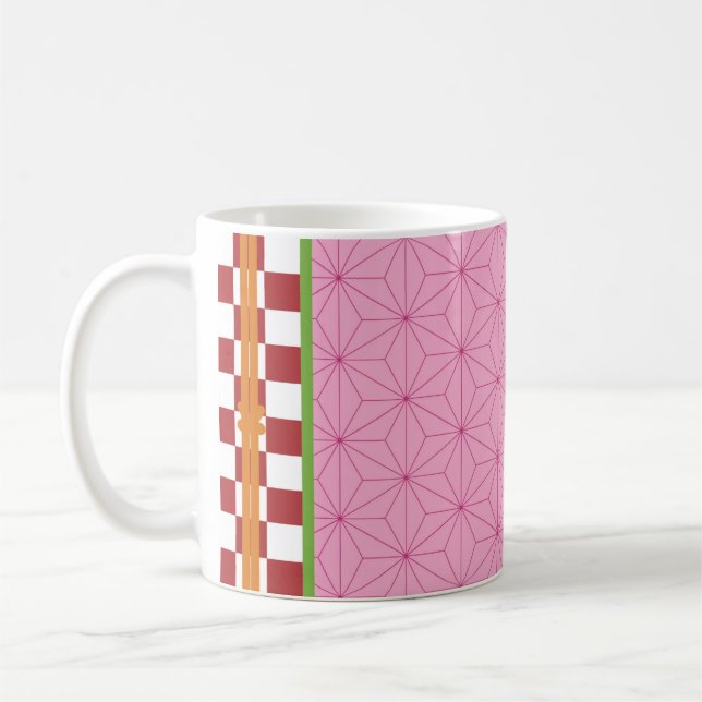 Mug Damon Slayer Kimetsu no Yaiba Nezuko design (Gauche)