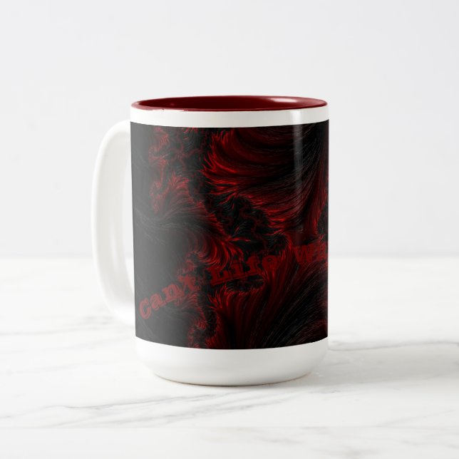 Mug d'amour à deux tons (Devant gauche)