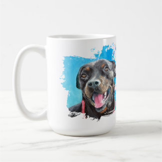 mug d'amour de chien Rottweiler