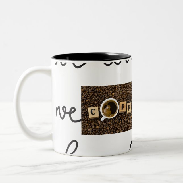 Mug d'amour du café (Gauche)