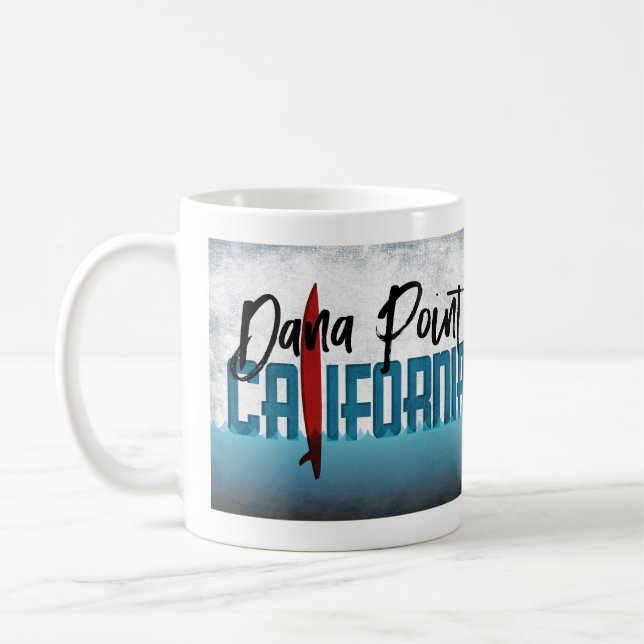 Mug Dana Point California Surfboard Surf (Gauche)