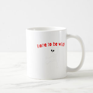 Mug Dancing Skeleton Halloween Funny Bone Wild