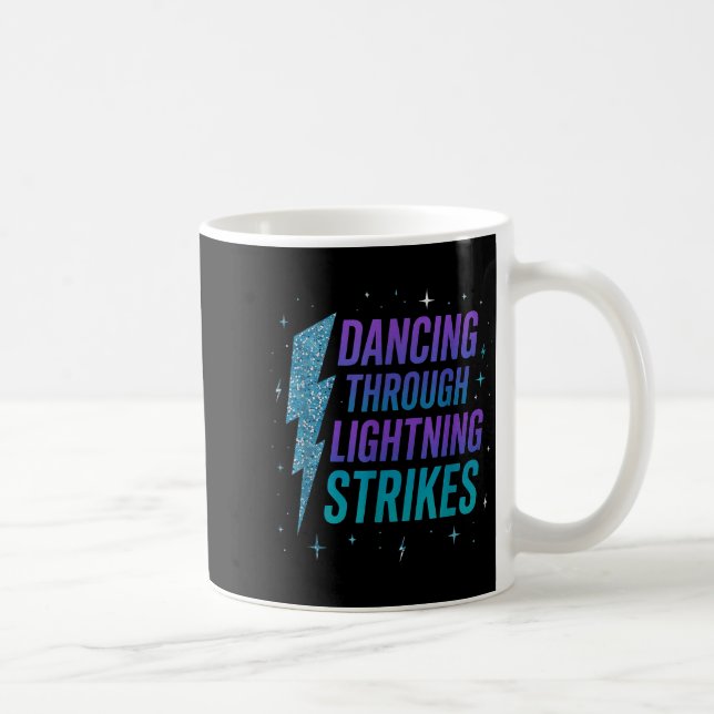 Mug Dancing Through The Lightning Strike Dancer Motiva (Droite)