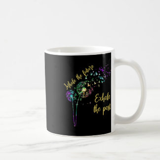 Mug Dandelion Femmes Inhale L'Avenir Exhale Le Passé