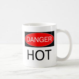 Mug Danger - Chaud Chemise de Prudence Drôle Sac Crava