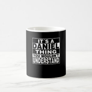 Mug DANIEL Nom de famille Cadeau personnalisé