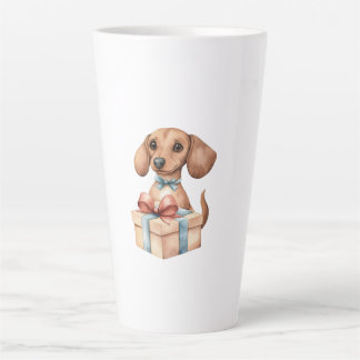 Mug d'anniversaire de dachshund mignon Un peu plus