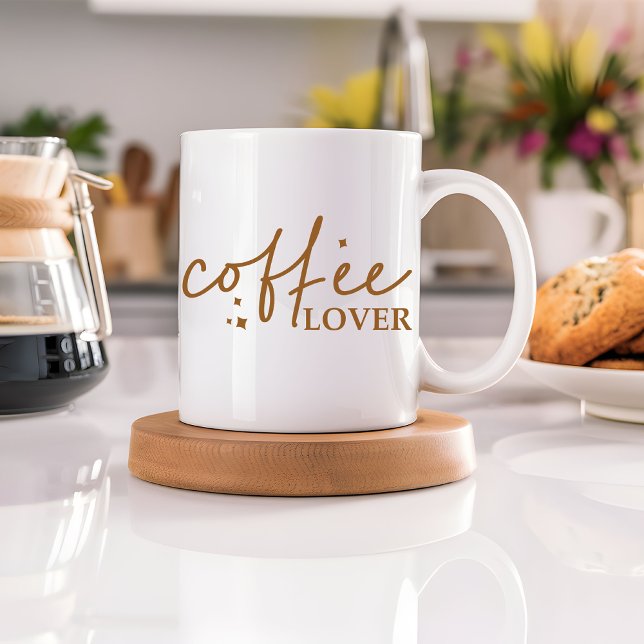 Mug d'anniversaire de l'amoureux du café - Pour el (coffee lover mug, coffee gift, caffeine mug, coffee mug for her, coffee mug for him, birthday gift)