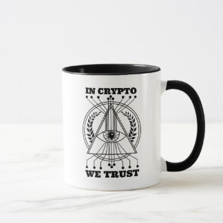 Mug Dans crypto nous faisons confiance