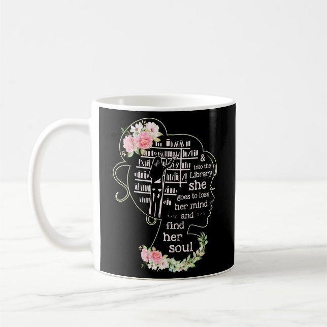 Mug Dans La Bibliothèque, Elle Va Perdre L'Esprit Et S (Gauche)