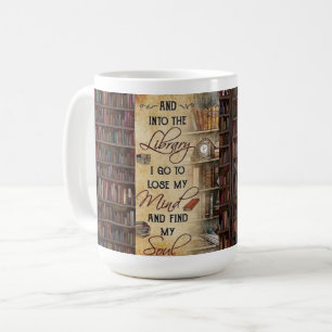Mug Dans la bibliothèque Je vais