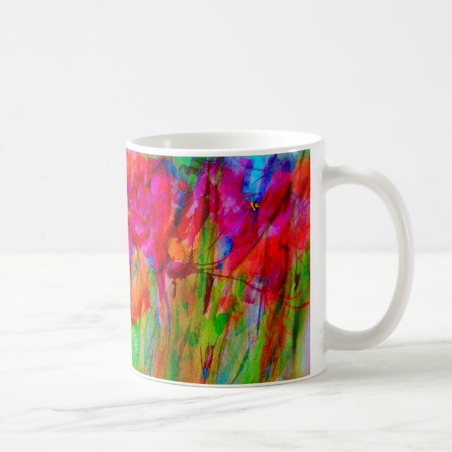 Mug Dans l'abstrait de jardin (Droite)