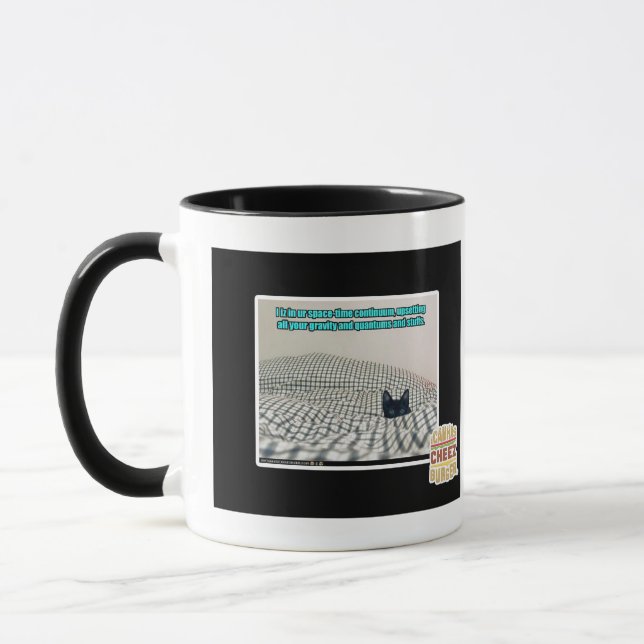 Mug Dans le continuum de temps d'espace d'ur (Gauche)