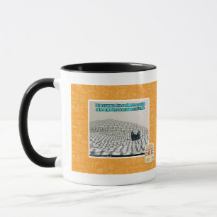 Mug Dans le continuum de temps d'espace d'ur