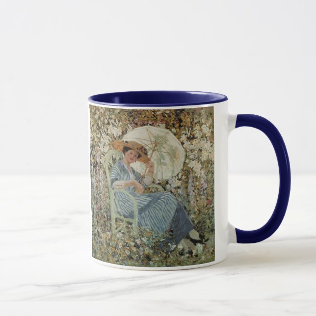 Mug Dans le jardin, Giverny par Frederick Frieseke (Droite)