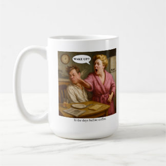 Mug Dans les jours avant le café.