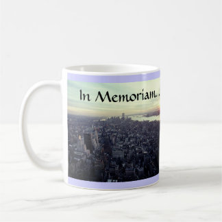 Mug Dans Memoriam dans la mémoire des Tours jumelles