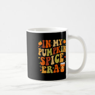 Mug Dans Mon Citrouille Épice Époque Drôle Rétro Vibes