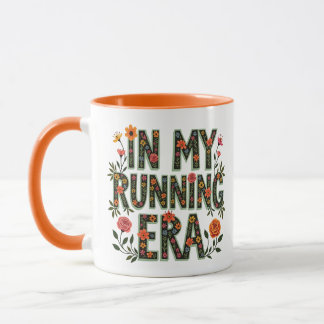 Mug Dans mon ère de course, drôle cadeau de course pou