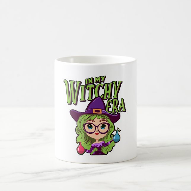 Mug Dans mon ère de cuisine Cool Halloween Design d'im (Centre)