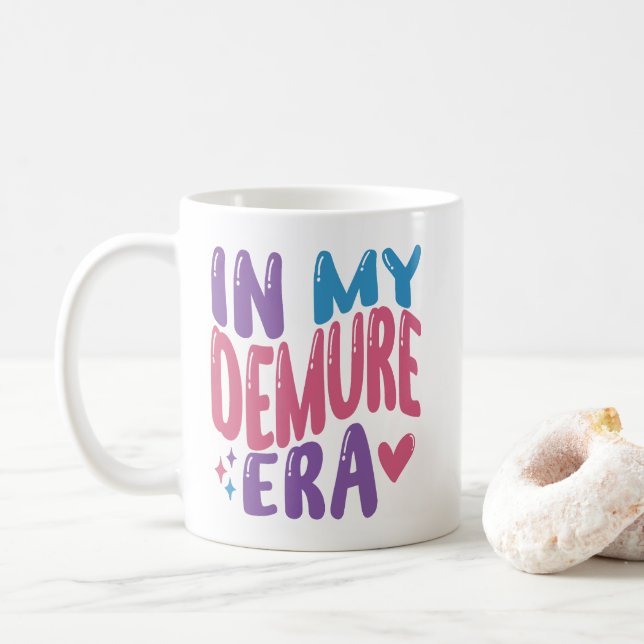 Mug Dans Mon Ère Démocratique (Avec donut)